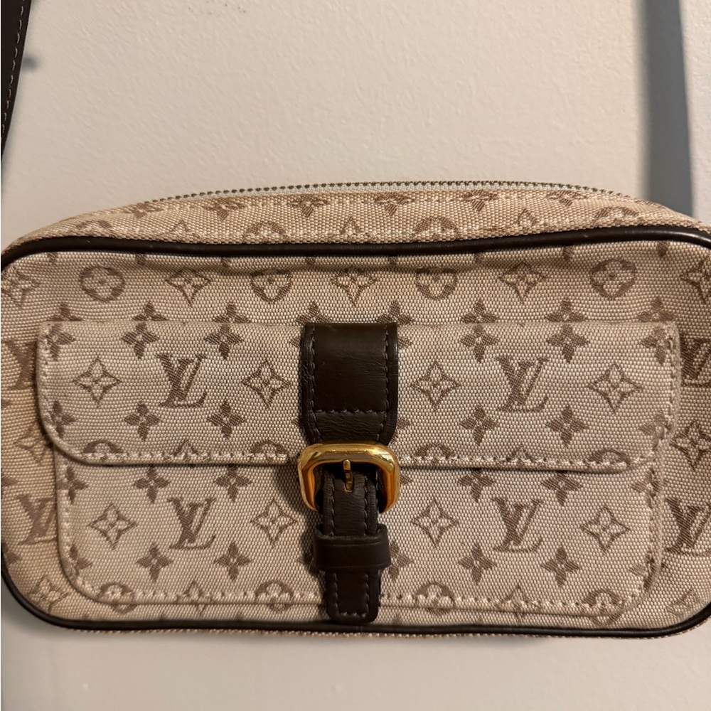 Louis Vuitton Mini Lin tan and brown